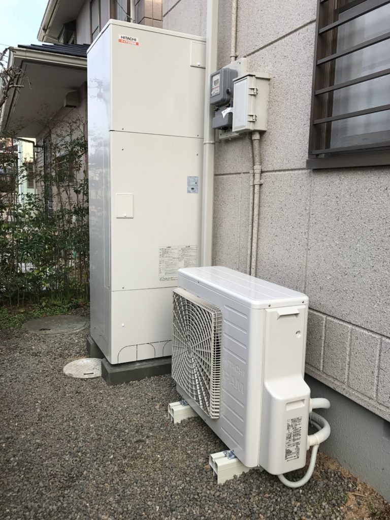 電気温水器からエコキュートへのお取替え エコちゃんの気まぐれ現場日記